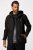 Jay-Pi 825611 Regenjacke mit getapten Nähten Schwarz - Herren jacken - Herren Jacken in großen Größen