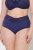Ulla Popken 825676 Shaping-Slip mit hoher Taille Königsblau - Shapewear - 