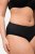Ulla Popken 825790 Geblümte Slips mit Spitze Schwarz - Slips - 