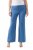 Ulla Popken 826163 Weite Anzughose Denimblau - Stoffhosen - Weite Stoffhosen für Damen