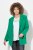 Ulla Popken 826487 Oversize-Blazer mit Pattentaschen Smaragdgrün - Blazer - Blazer für Frauen in Großgrößen