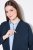 Ulla Popken 827116 Bolero mit Stehkragen aus Leinenmix Dunkelblau - Boleros - 