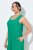 Ulla Popken 827908 Ärmelloses Jerseykleid Grün - Jerseykleider - 