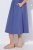 Ulla Popken 827920 Kurzärmliges Jerseykleid Blau - Jerseykleider - 