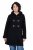 Ulla Popken 829347 Dufflecoat Schwarz - Mäntel - Große Größen: Mäntel für Damen