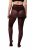 Ulla Popken 829359 Strumpfhose 40 den Weinrot - Strumpfhosen & Socken - 