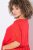 Ulla Popken 829837 Kurzärmliges Kleid aus Leinenmix Rot - Sommerkleider - Große Größen: Leichte Sommerkleider
