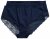 Ulla Popken 830094 Slips mit Spitze 2er-Pack Dunkelblau - Slips - 
