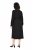 Ulla Popken 831004 Langärmliges Midikleid Schwarz - Maxikleider - Große Größen: Lange Maxikleider