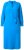 Ulla Popken 831004 Langärmliges Midikleid mit V-Ausschnitt Königsblau - Midikleider - Midikleider in großen Größen