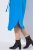 Ulla Popken 831004 Langärmliges Midikleid mit V-Ausschnitt Königsblau - Midikleider - Midikleider in großen Größen