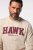 JP1880 T-Shirt Long Sleeve Hawk Off-White TALL - HERRENBEKLEIDUNG MT-6XLT - Langgrößen für Herren