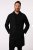 JP1880 Coat Classic Wool Blend Black - Herren jacken - Herren Jacken in großen Größen
