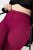 Ulla Popken 833718 Strumpfleggings mit Spitze Beerenrot - Strumpfhosen & Socken - 