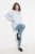 Ulla Popken 833718 Strumpfleggings mit Spitze Petrol - Strumpfhosen & Socken - 