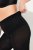 Ulla Popken 833806 Strumpfleggings 200 den Schwarz - Strumpfhosen & Socken - 