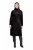Ulla Popken 834234 Samtkleid mit Rollkragen Schwarz - Abendkleider - Abendkleider für Damen in großen Größen