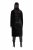 Ulla Popken 834234 Samtkleid mit Rollkragen Schwarz - Abendkleider - Abendkleider für Damen in großen Größen
