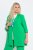 Ulla Popken 836165 Langer Blazer mit 3/4-Ärmeln Grün - Blazer - Blazer für Frauen in Großgrößen