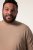 Men+ 276 T-Shirt Rundhals Sand - Herren-T-Shirts - Herren-T-Shirts in großen Größen