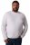 Men+ 313 T-Shirt Langarm Bauchfit Weiß - Herren-T-Shirts - Herren-T-Shirts in großen Größen