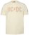 JP1880 836411 AC/DC Classic Logo T-Shirt Sandgrau - Band-T-shirts - Band T-Shirts für große Größen
