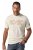 JP1880 836411 AC/DC Classic Logo T-Shirt Sandgrau - Band-T-shirts - Band T-Shirts für große Größen