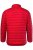 Boston Park 638 Steppjacke Bauchfit mit Stehkragen Rot - Herren jacken - Herren Jacken in großen Größen