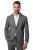 JP1880 Rimini Flexnamic Gestreiftes Jerseysakko Dunkelgrau - Herrenanzüge und -blazer - Herrenanzüge und -blazer in großen Größen