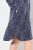 Ulla Popken 837069 Geblümtes Kleid Dunkelblau - Midikleider - Midikleider in großen Größen