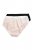 Ulla Popken 837353 Slips mit Spitze 3er-Pack Beige - Slips - 