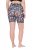 Ulla Popken 837676 Gemusterte Anti-Scheuer-Radler Schwarz - Anti-Scheuer-Radler - 