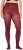 Ulla Popken 837870 Strumpfhose 100 den Weinrot - Strumpfhosen & Socken - 