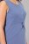Ulla Popken 837874 Ärmelloses Jerseykleid Blau - Jerseykleider - 