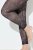 Ulla Popken 837935 Gemusterte Strumpfleggings Schwarz - Strumpfhosen & Socken - 