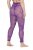 Ulla Popken 837935 Gemusterte Strumpfleggings Violett - Strumpfhosen & Socken - 