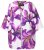 Ulla Popken 838105 Offene Jacke zum Binden Violett - Strickjacken - Strickjacken in großen Größen für Damen