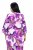 Ulla Popken 838105 Offene Jacke zum Binden Violett - Strickjacken - Strickjacken in großen Größen für Damen