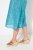 Ulla Popken 838483 Kleid mit Animal-Print Türkis - Sommerkleider - Große Größen: Leichte Sommerkleider