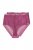 Ulla Popken 838675 Slips mit hoher Taille Dunkellila - Slips - 