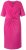 Ulla Popken 838765 Kurzärmliges Jerseykleid mit V-Ausschnitt Rosa - Kleider - Kleider für jede Größe