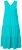 Ulla Popken 839135 Ärmelloses Maxikleid Türkis - Maxikleider - Große Größen: Lange Maxikleider
