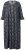 Ulla Popken 839518 Kleid mit Animal-Print und 3/4-Ärmeln Anthrazit - Maxikleider - Große Größen: Lange Maxikleider