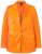 Ulla Popken 839607 Bedruckter Satinblazer Hellorange - Blazer - Blazer für Frauen in Großgrößen