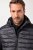 JAY-PI Lightly Quilted Jacket with a Hoodie Black - Herren jacken - Herren Jacken in großen Größen