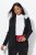 Ulla Popken 839843 Plissierter Blazer Schwarz - Blazer - Blazer für Frauen in Großgrößen