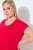 Ulla Popken 839896 Jerseykleid mit Strasssteinen Rosa - Abendkleider - Abendkleider für Damen in großen Größen