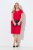 Ulla Popken 839896 Jerseykleid mit Strasssteinen Rosa - Abendkleider - Abendkleider für Damen in großen Größen