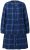 Ulla Popken 840929 Kariertes Kleid Dunkelblau - Midikleider - Midikleider in großen Größen