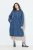 Ulla Popken 840972 Sweatkleid mit Volants Indigo - Sweatkleider - 